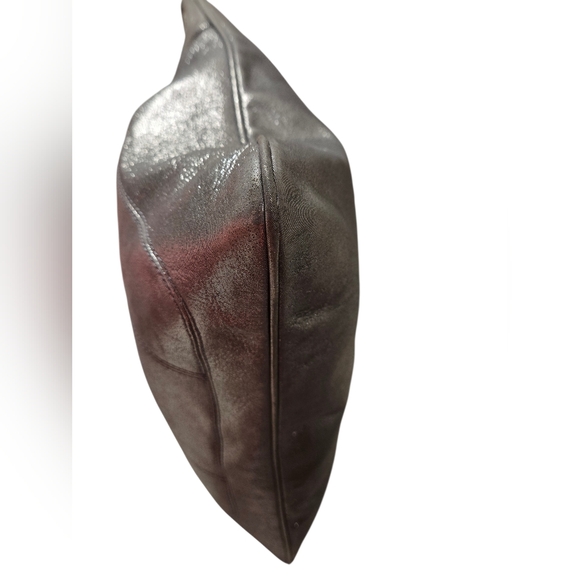 Coach Poppy 2011 Silver/Gunmetal Metallic Convertible Shoulder Bag - Picture 8 of 13